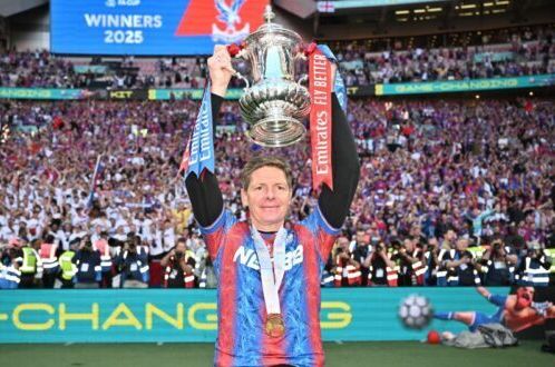 带领球队首次夺冠的格拉斯纳主帅 [图片] = Getty Images（SOCCER KING）