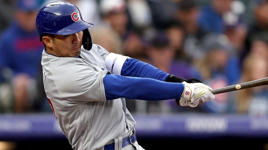 小熊队的铃木诚也（MLB Advanced Media）