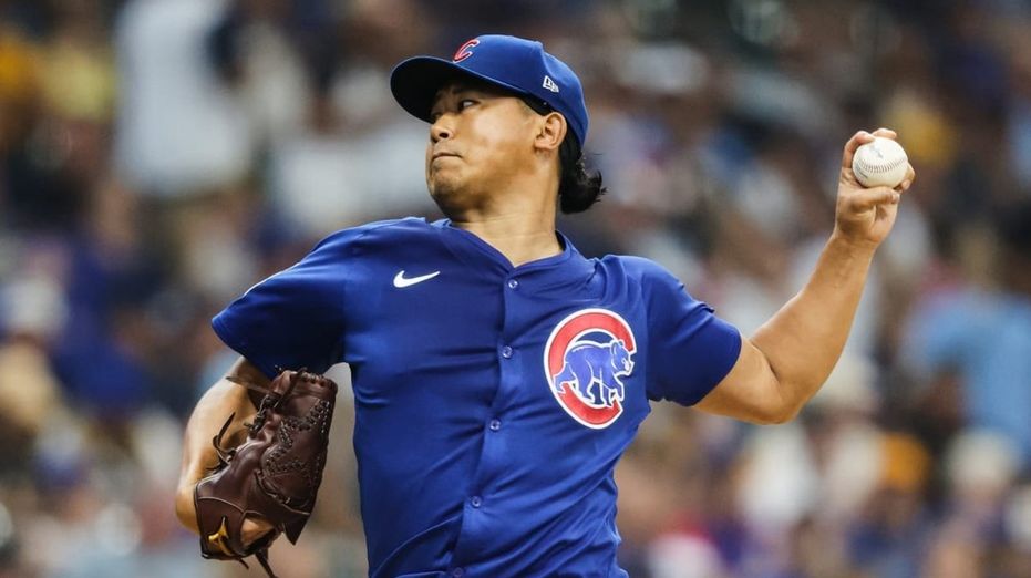 小熊队的今永昇太（图片来源：MLB Advanced Media）