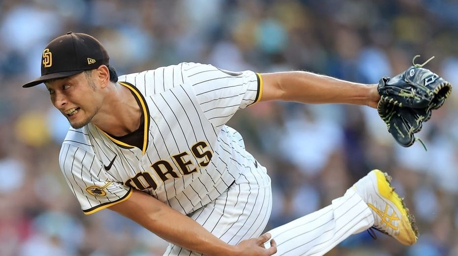 教士队的达比修有（MLB Advanced Media）