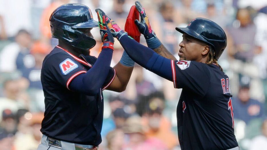 守护者的荷西·拉米瑞兹（MLB Advanced Media）