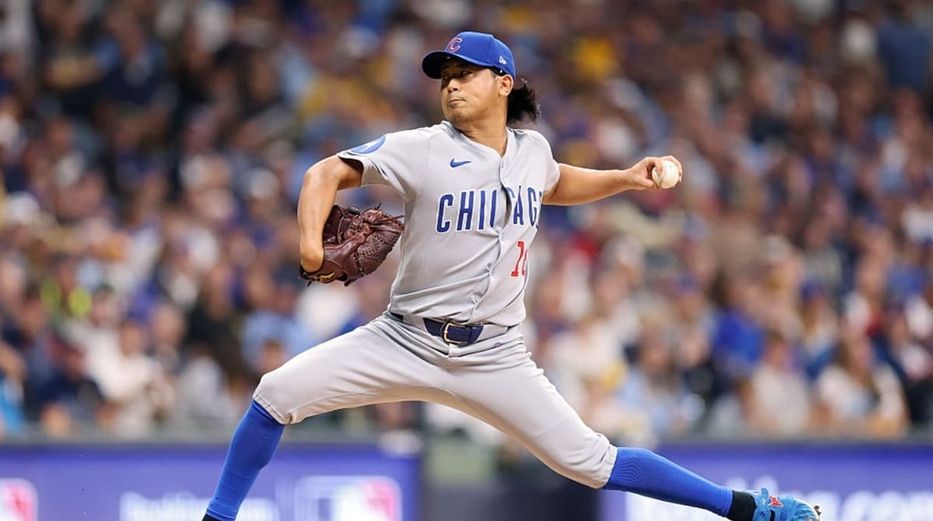 小熊队的今永昇太（MLB Advanced Media）（©2025 MLB Advanced Media, LP. All rights reserved.）
