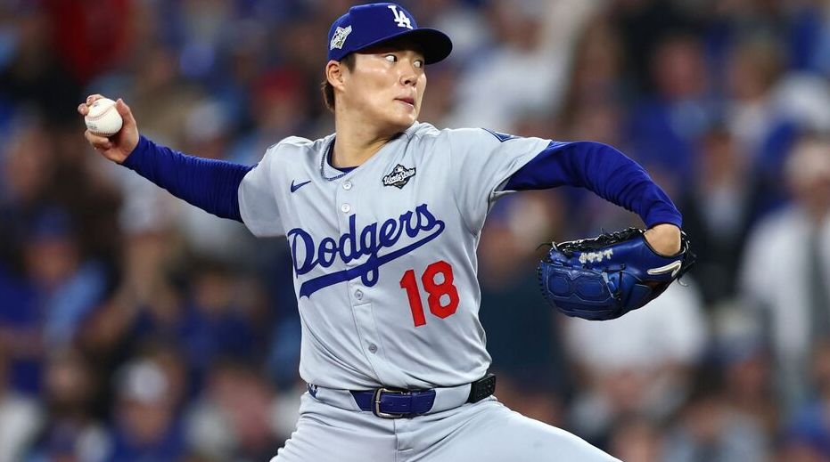 道奇队投手山本由伸(MLB Advanced Media)