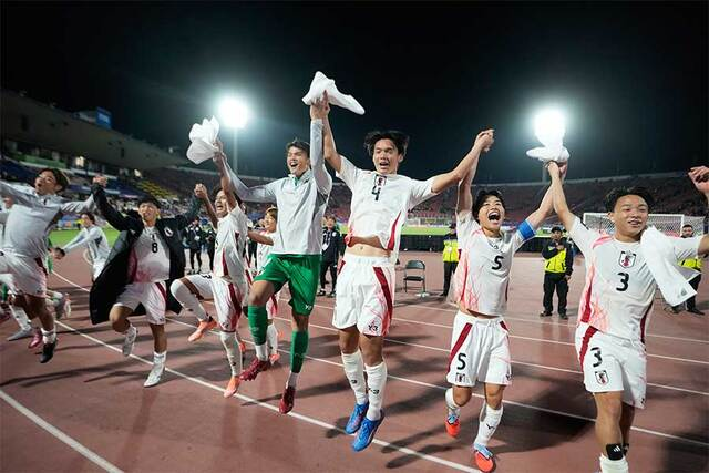 日本国家队晋级U-20世界盃决赛圈