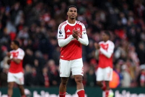 离开战线的加布里埃尔（照片＝Getty Images／SOCCER KING）