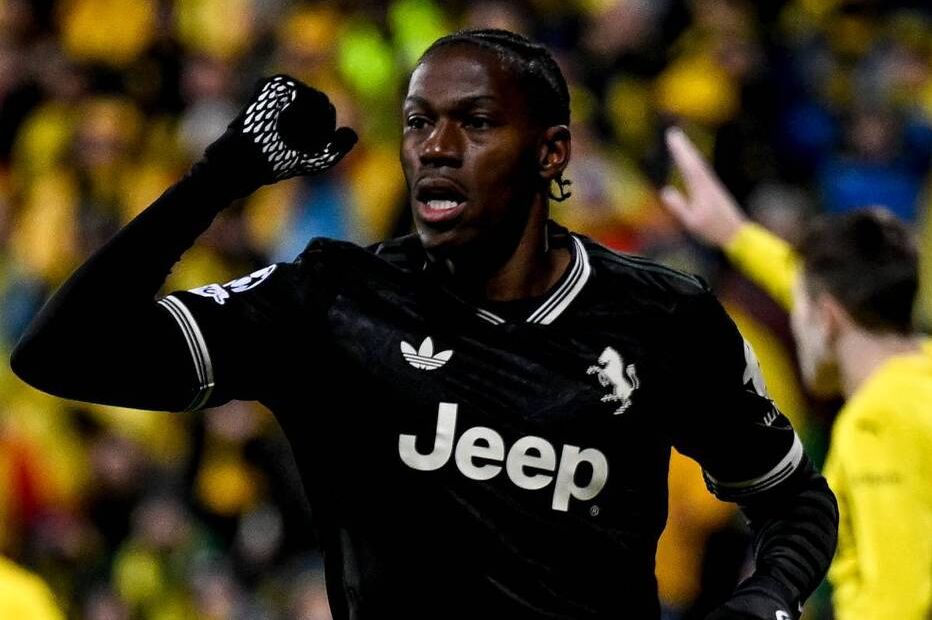 【欧冠】戏剧性补时破门！尤文图斯前锋乔纳森·大卫绝杀险胜，耶尔德兹「神级护球」创造关键得分【照片：Getty Images】