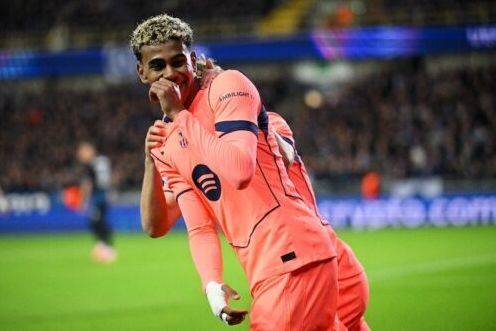 效力于巴塞罗那的亚马尔[图片]=Getty Images（SOCCER KING）