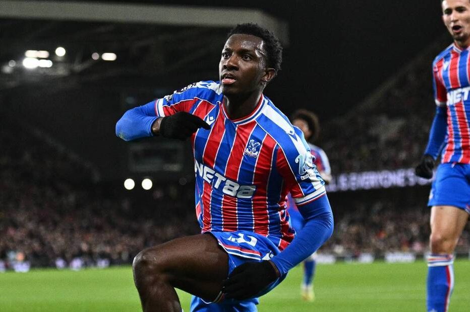 水晶宫前锋埃迪·恩凯蒂亚【照片：GettyImages】