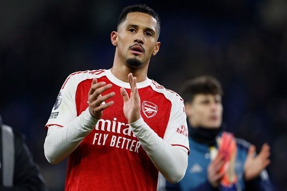 阿森纳后卫萨利巴【照片：Getty Images】