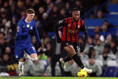 【英超】塞门约「手榴弹」战术建功！伯恩茅斯两度领先遭追平，2-2客场逼和切尔西（SOCCER KING）