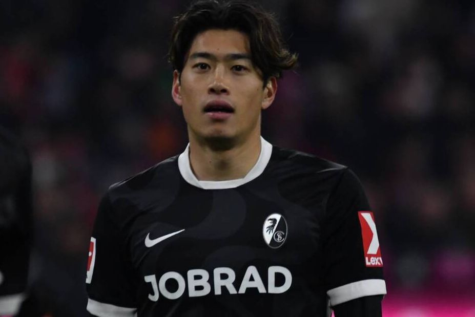 弗赖堡中场铃木唯人【照片：Getty Images】