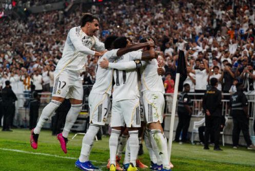 晋级西班牙超级杯决赛的皇家马德里[照片]＝Getty Images（SOCCER KING）