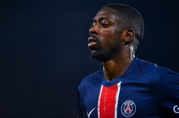 PSG的登贝莱（photo/Getty Images）