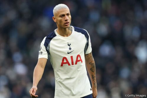 将缺席7週的里查利松【照片＝Getty Images】