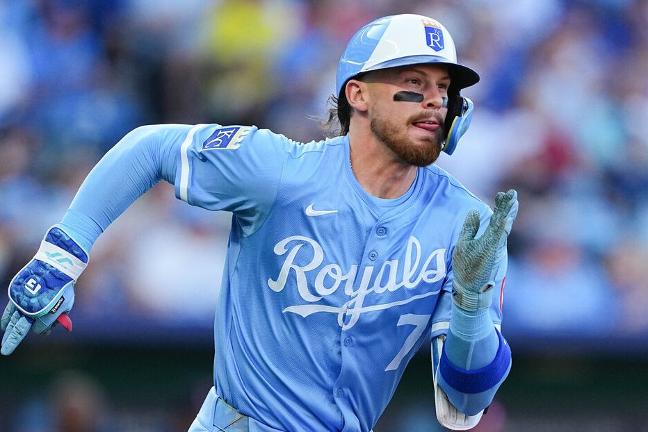 堪萨斯市皇家队内野手小鲍比·威特（Bobby Witt Jr.）(C)Getty Images（THE DIGEST）