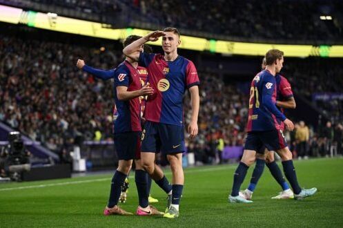 巴塞罗那战胜了比利亚雷亚尔 [照片]＝Getty Images（SOCCER KING）