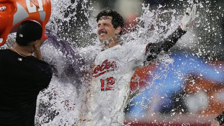 金莺队的迪伦·毕佛斯（MLBAdvancedMedia）