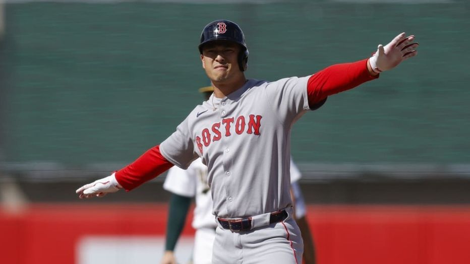 红袜队的罗伯·雷夫斯奈德（MLB Advanced Media）