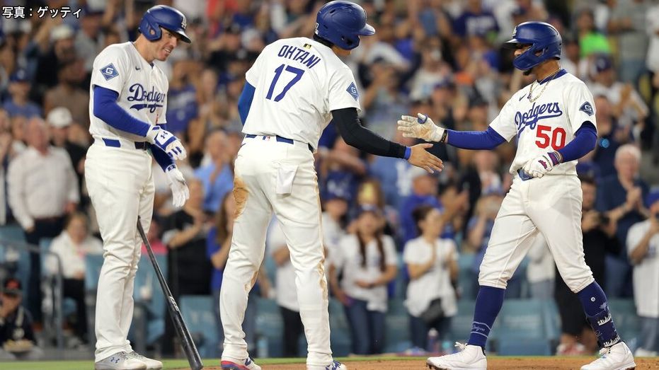 【MLB】大谷翔平跑打俱佳助威！道奇4轰大胜洛矶 稳居分区龙头