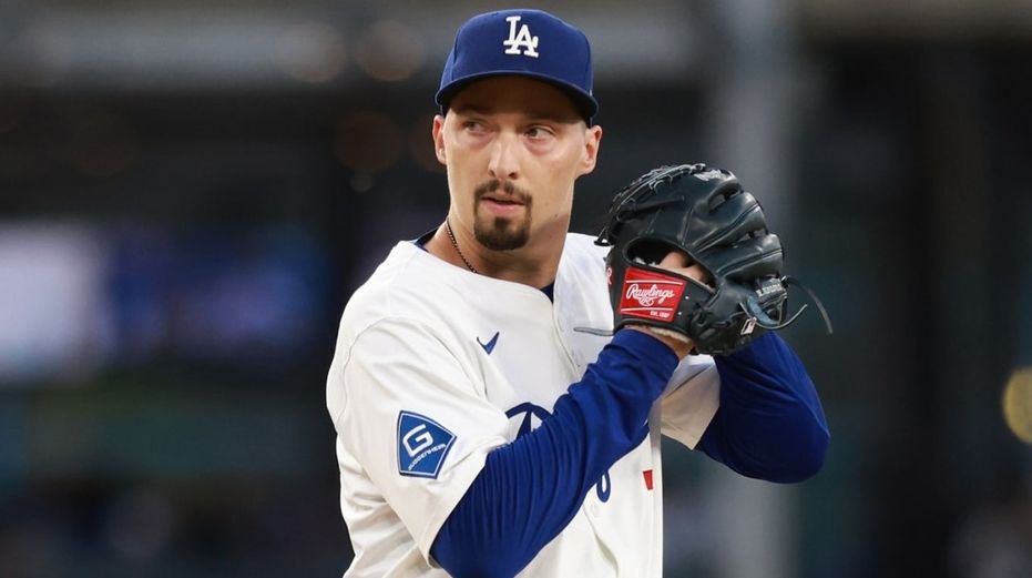 道奇队布莱克·史内尔（MLB Advanced Media）