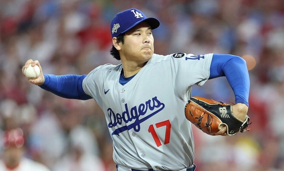 大谷投满6局被3安打失3分、夺9次三振，以热投拿下季后赛首胜。(C)Getty Images（THE DIGEST）