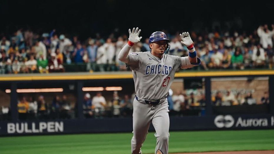 小熊队・铃木诚也（MLB Advanced Media）