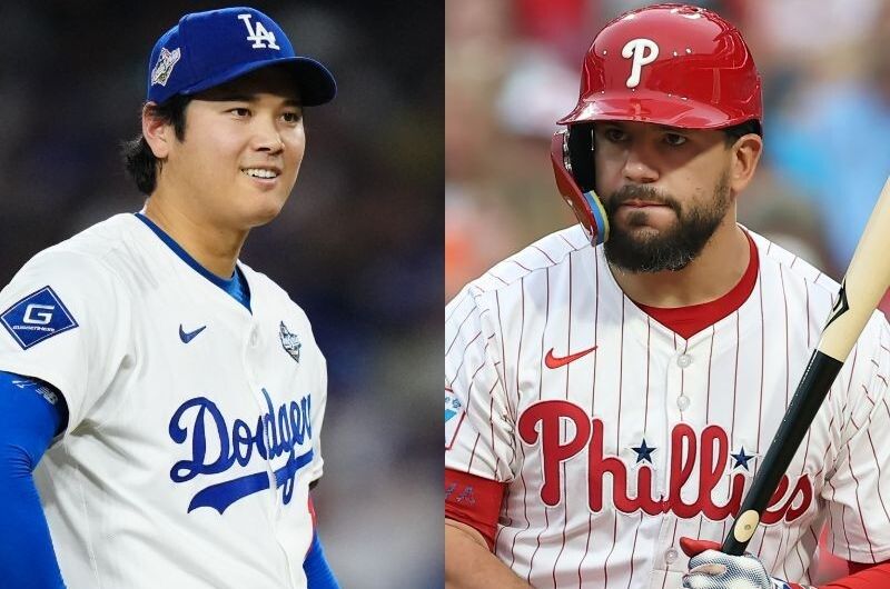 大谷与舒瓦伯——在MVP之争呈现一对一激战的情况下,结果却掀起了波澜。(C)Getty Images