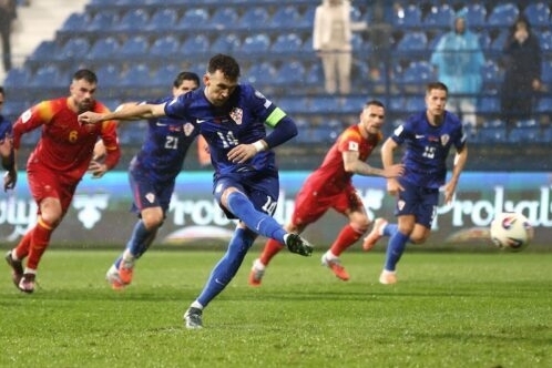 成功罚进点球的伊凡・佩里西奇 [照片]=Getty Images（SOCCER KING）