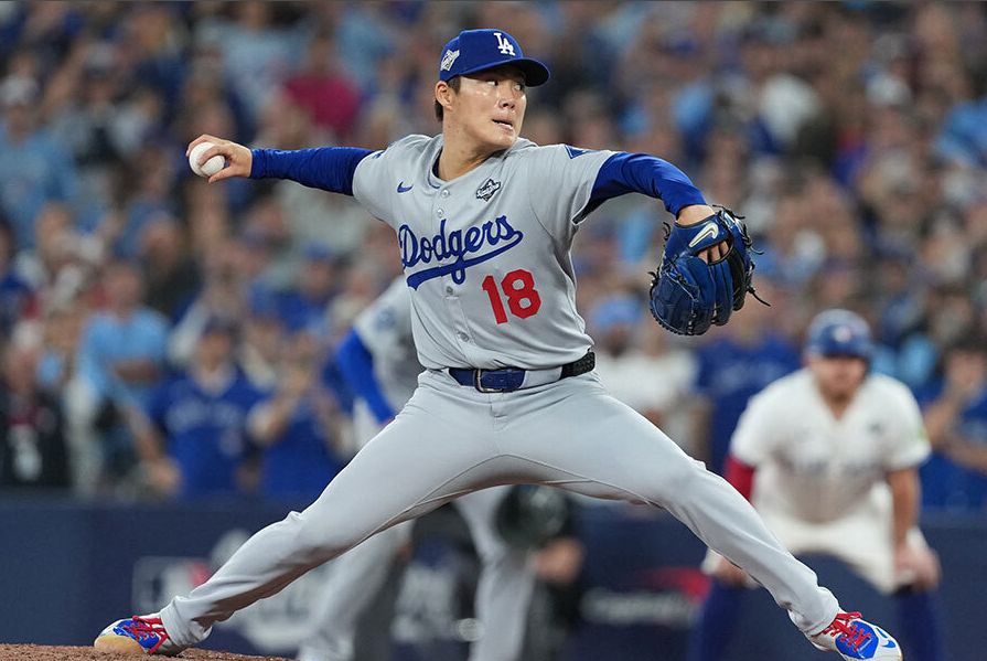 洛杉矶道奇投手山本由伸【照片：荒川祐史】