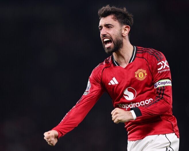 本季持续领军曼联进攻的布鲁诺·费尔南德斯。（C）GettyImages