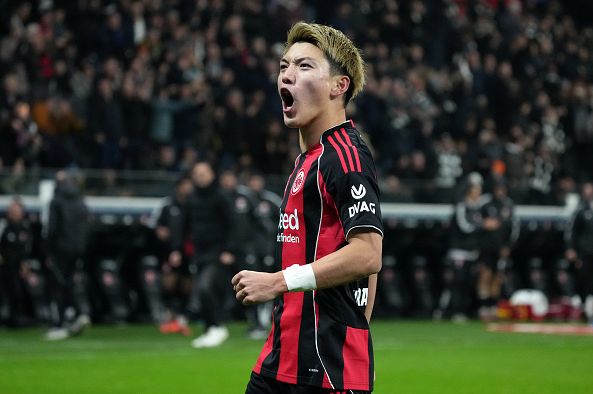 效力于法兰克福的堂安律 photo/Getty Images111