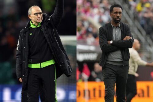 奥尼尔暂代教练与新教练南希[照片]=GettyImages（SOCCERKING）