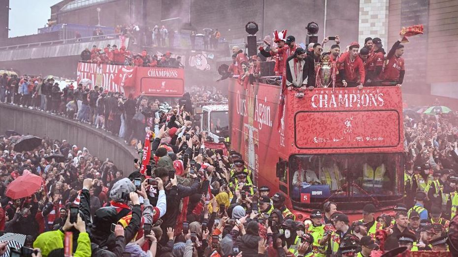 利物浦夺冠游行现场(C)GettyImages