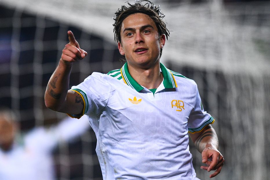 攻下1球并送出1助攻的罗马球星 保罗·迪巴拉【照片：Getty Images】