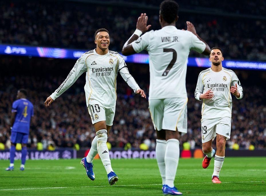 皇家马德里6球大胜（Getty Images）