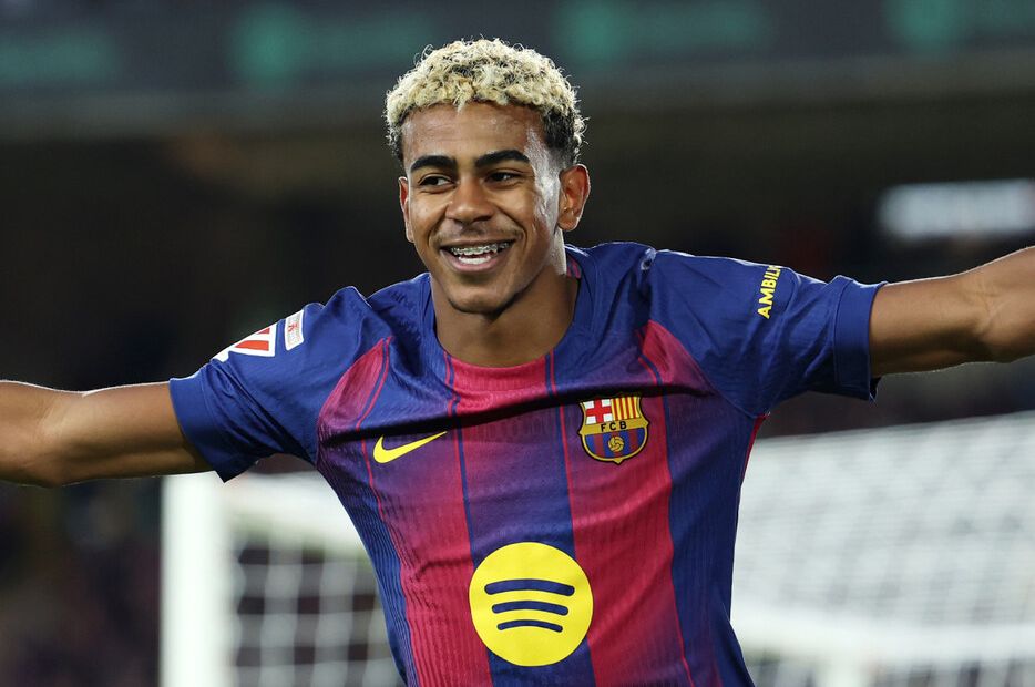 巴塞罗那前锋拉明·亚马尔【照片：Getty Images】