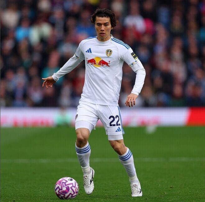 对上艾佛顿替补登场的田中。在评分文章中仅获得「4分」的低评价。（C）Getty Images