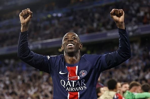 PSG的登贝莱 photo/Getty Images