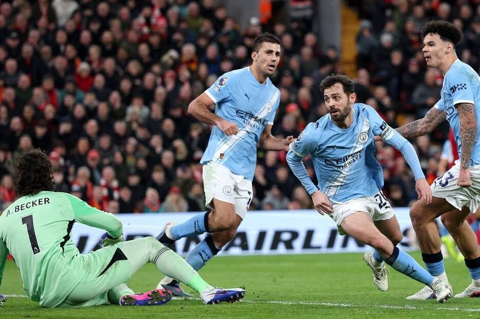 曼彻斯特城中场贝尔纳多·席尔瓦【照片：Getty Images】