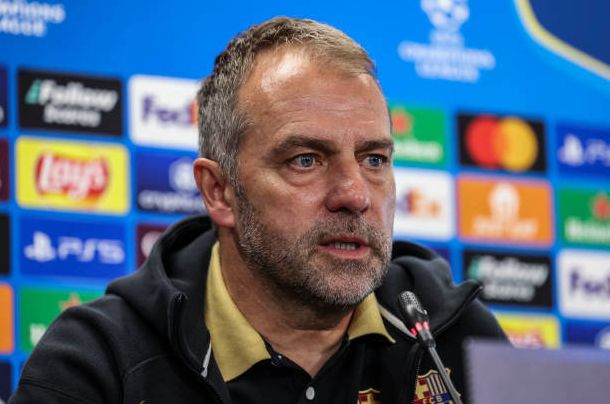 巴塞罗那主帅汉斯·弗利克（HansiFlick）photo/GettyImages