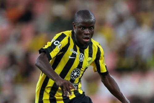 加盟费内巴切的坎特【照片】＝Getty Images